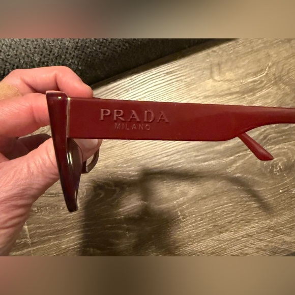 Prada - NWT - Women’s Bordeaux Cat-Eye Sunglasses main image 7